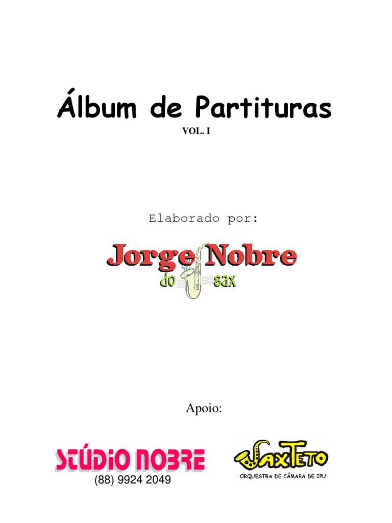 Album de Partituras, PDF, Musique d'Amérique du Sud